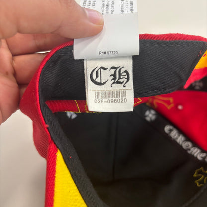 Chrome Hearts Patch Hat Red/Yellow