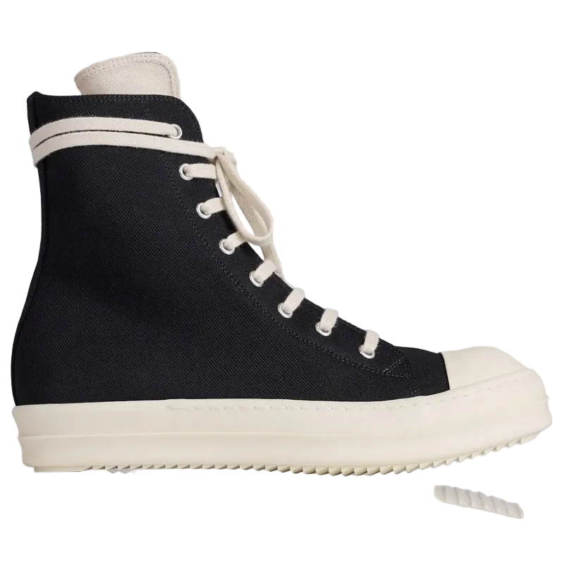 Rick Owens DRKSHDW Canvas Ramones (USED NO BOX)
