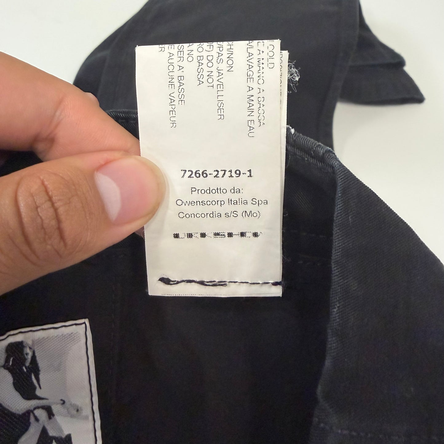 Rick Owens Black Aircut Jeans