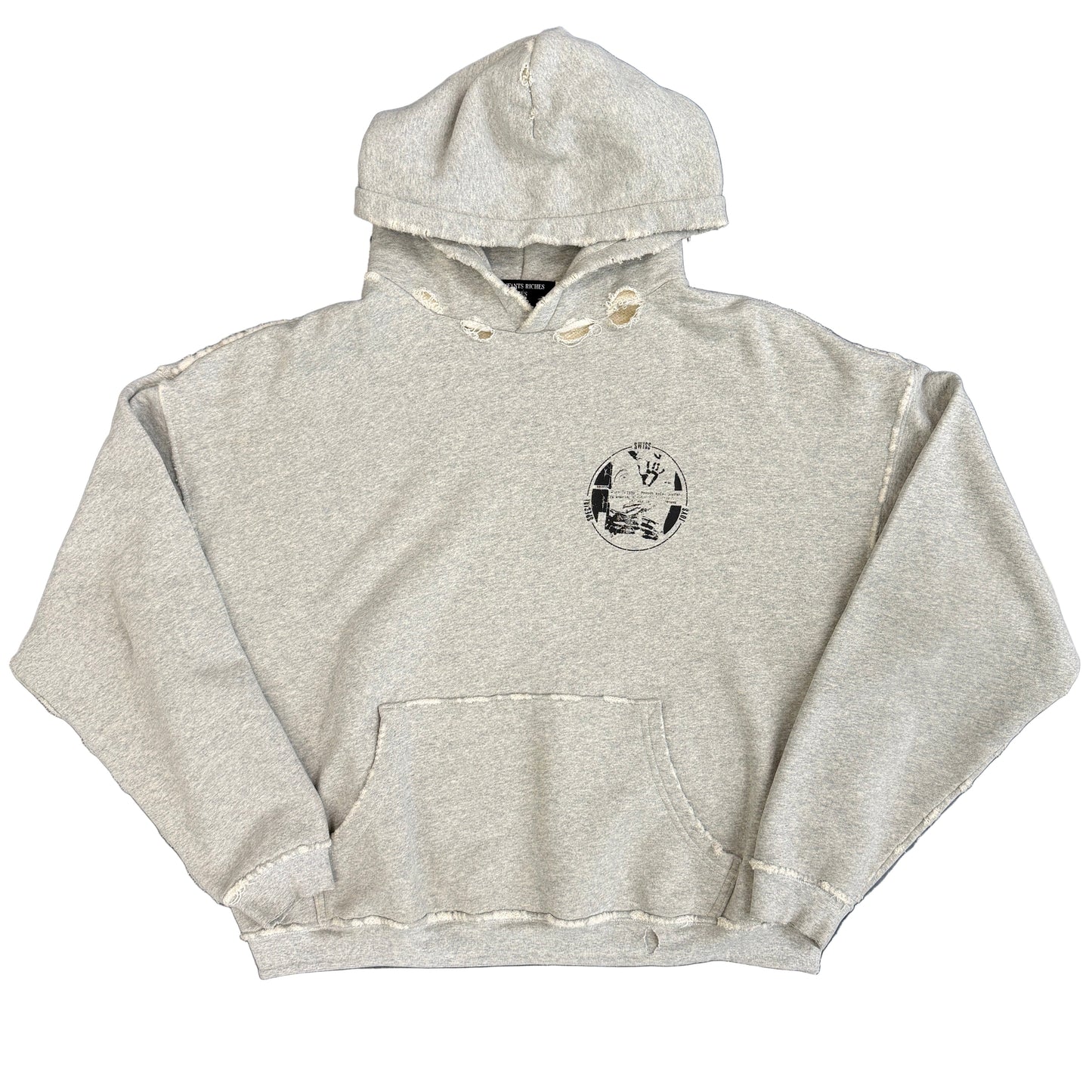 ERD Special Swiss Toys Heather Grey Hoodie