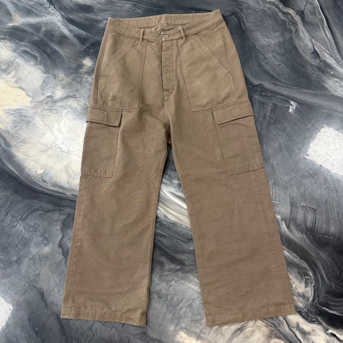 Rick Owens DRKSHDW Cargo Trousers DUST