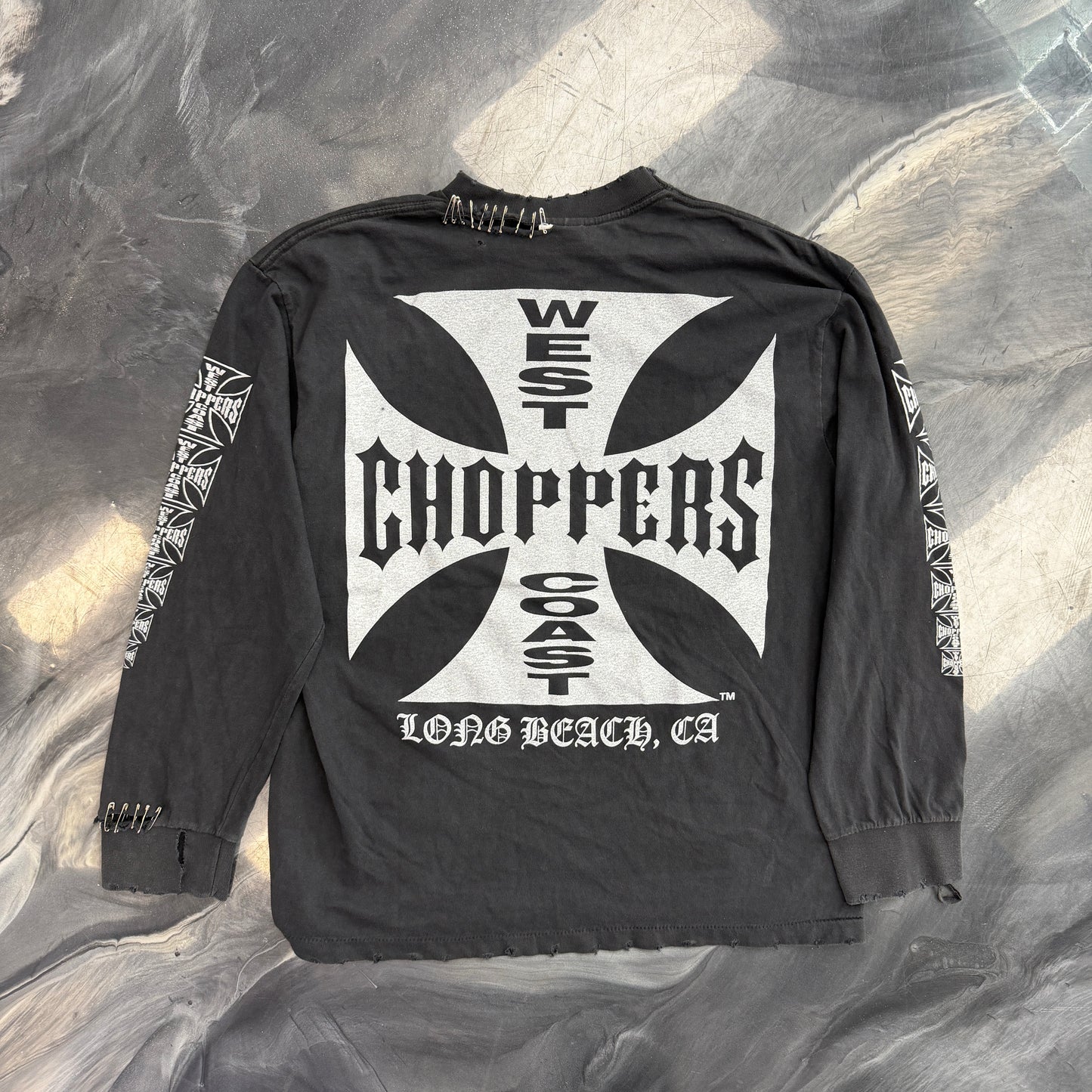West Coast Choppers Vintage Long Sleeve T-Shirt