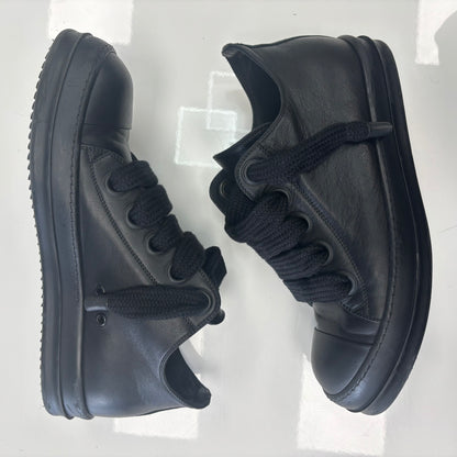 Rick Owens Jumbo Lace Ramone Low Black (USED NO BOX)
