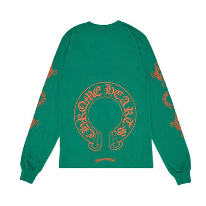 Chrome Hearts Horseshoe Cross Logo Long sleeve
