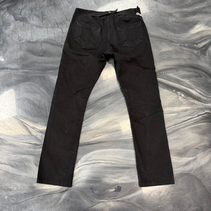 Rick Owens Black Aircut Jeans
