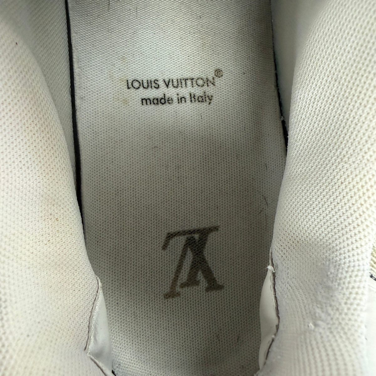 Louis Vuitton Mini Monogram Stripe Trainer Sneaker - view 9
