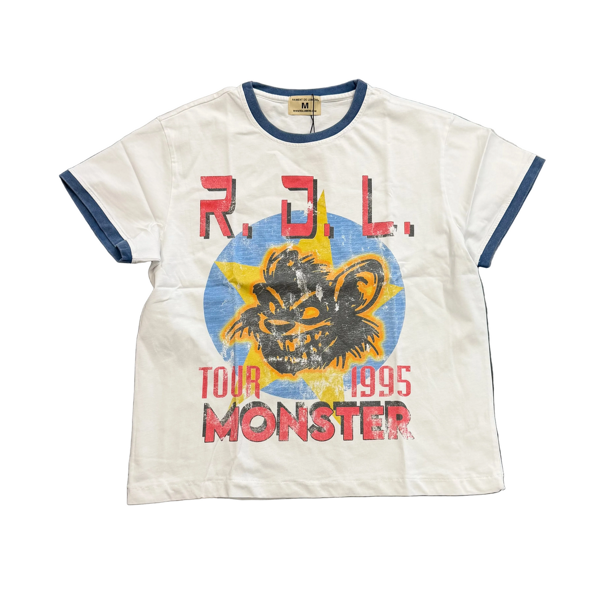 R.D.L 1995 Monster Tour Ringer Tee