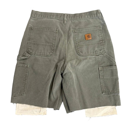 Geek Boyz Global Green Patch Shorts