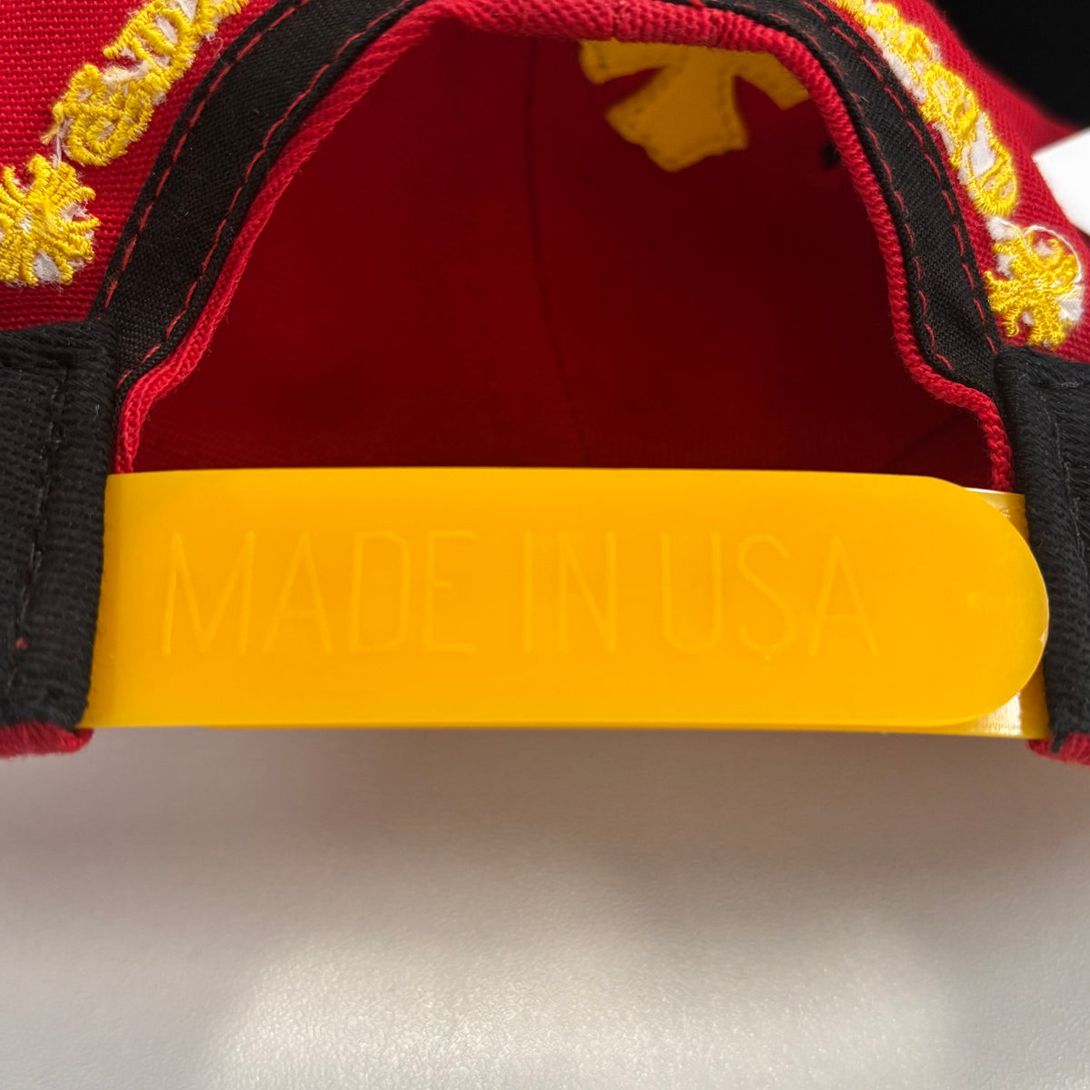 Chrome Hearts Patch Hat Red/Yellow