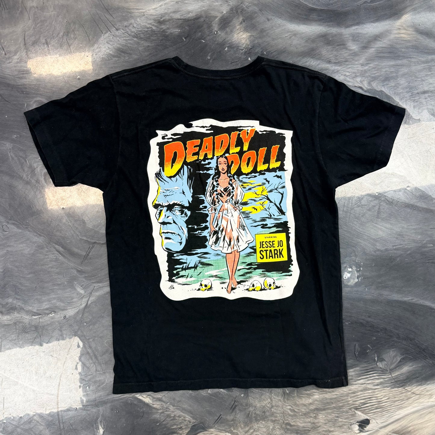 Chrome Hearts Deadly Doll T-Shirt Fire Of Love