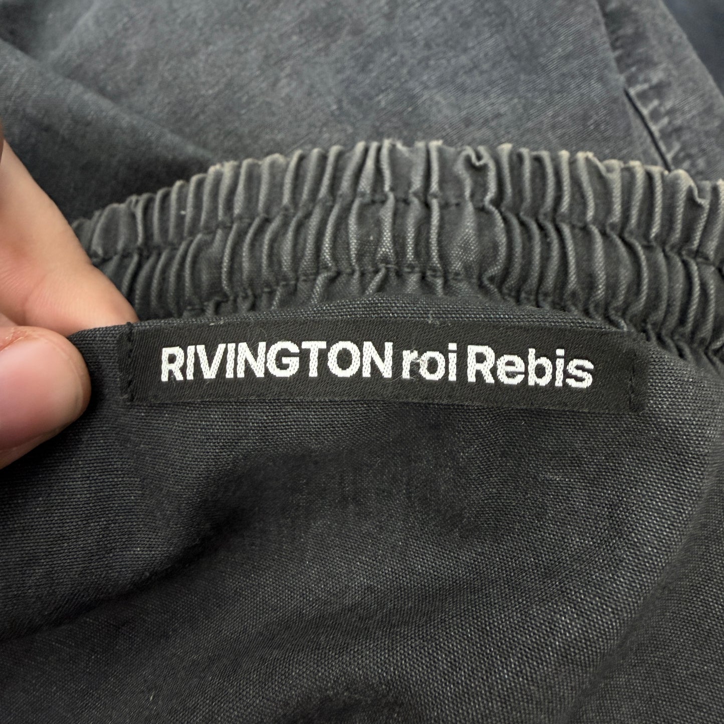 Rivington Roi Rebis Trappist Penta Wide-Leg Pants Grey