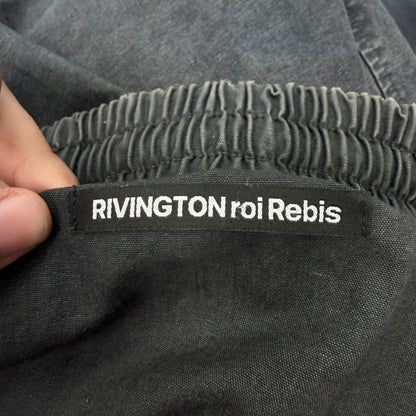 Rivington Roi Rebis Trappist Penta Wide-Leg Pants Grey