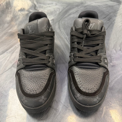 Louis Vuitton LV Trainer Sneakers black monogram (USED) (NO BOX)