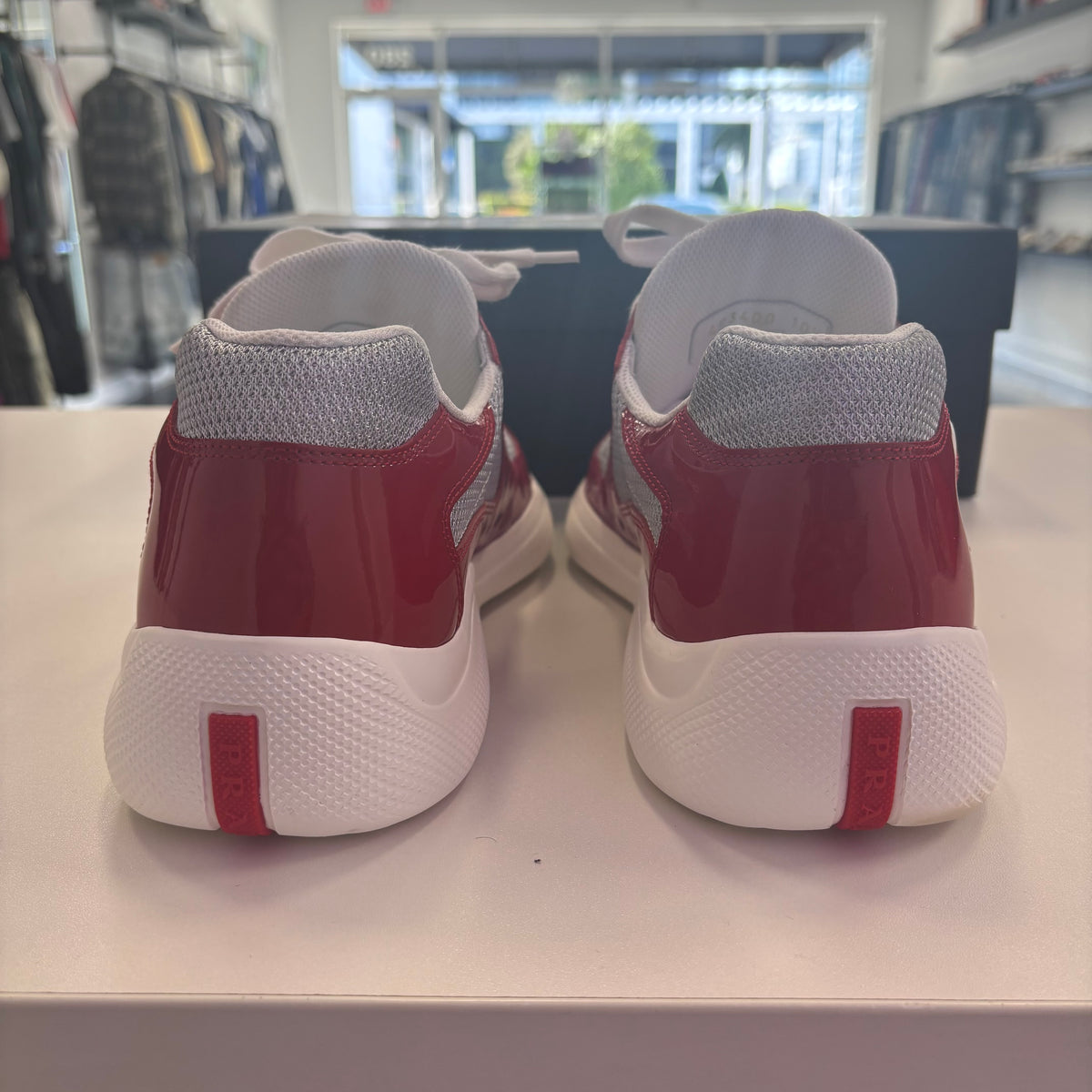 Prada America's Cup Red/Silver