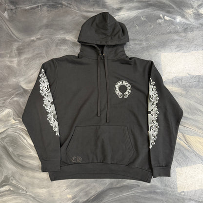 Chrome Hearts Horseshoe Hoodie Black