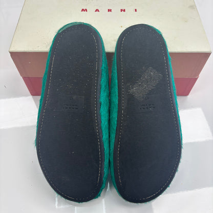 Marni Fussbett Sabot Slipper "North Sea” (USED)