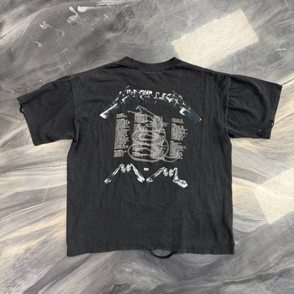 Vintage Metallica 1991 Faces Tour Tee Faded