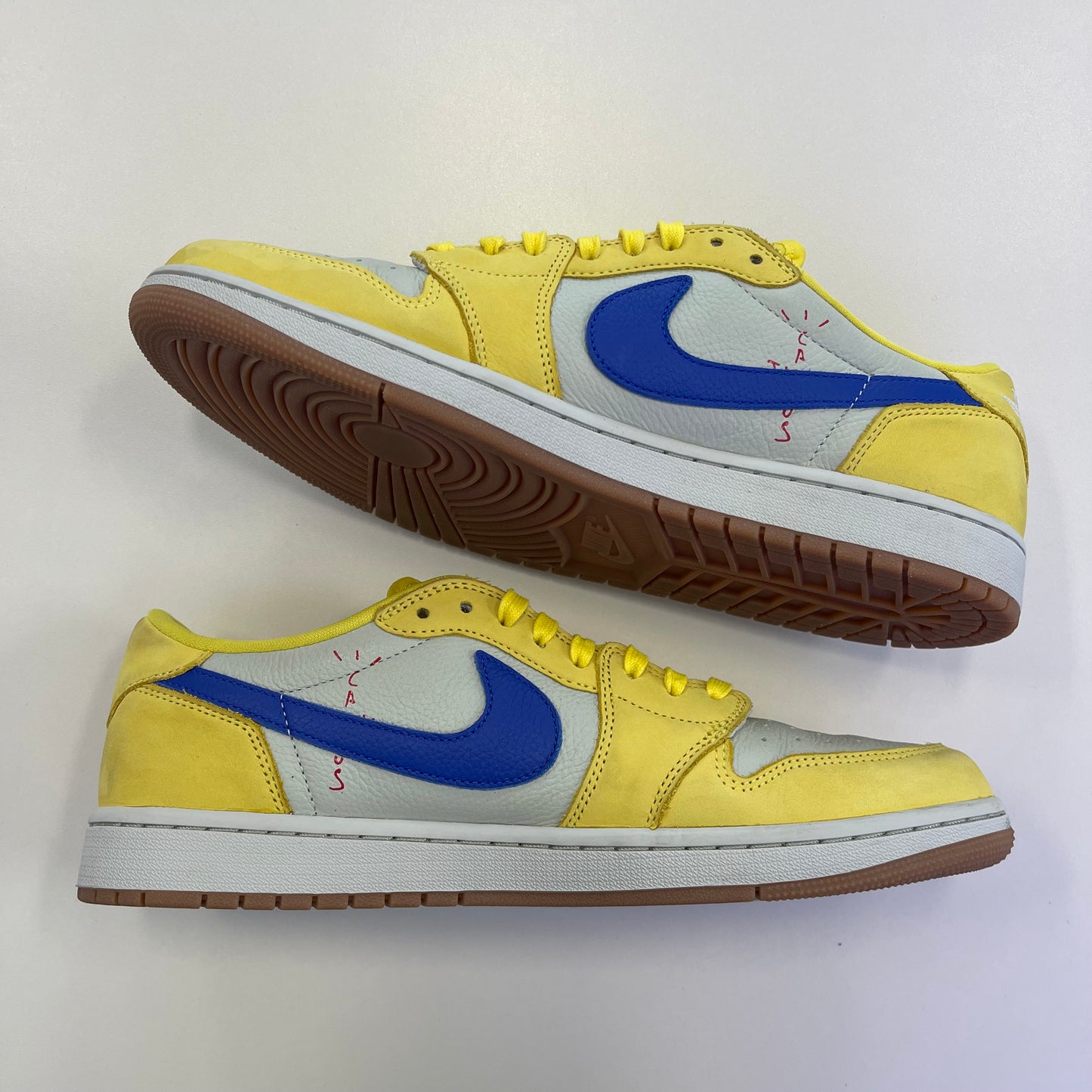 Jordan 1 Retro Low OG SP Travis Scott Canary (Used)(No Box)