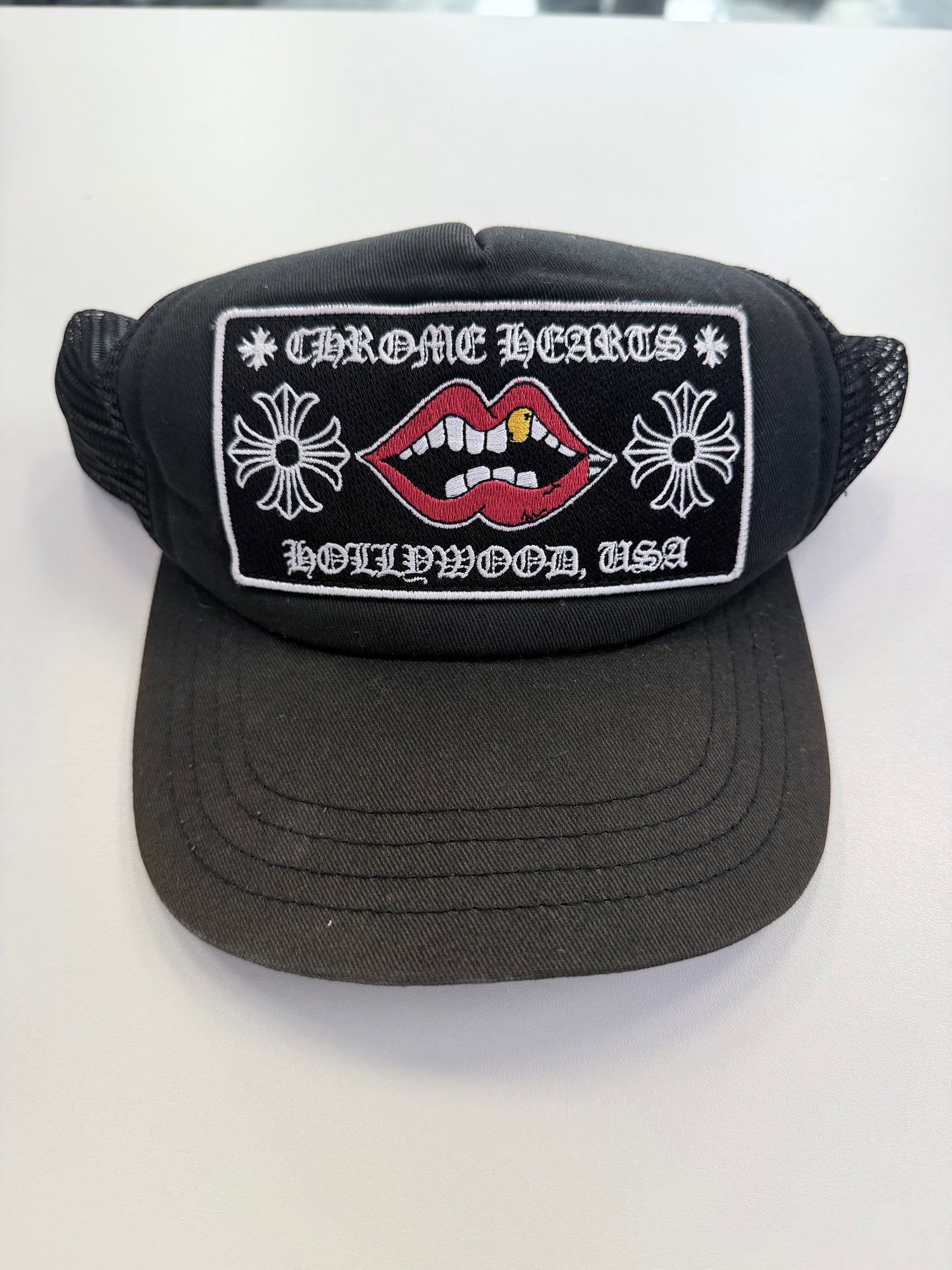 Chrome Hearts Chomper Hollywood Trucker Hat