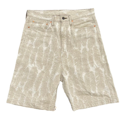 Kapital Tan Feather Jean Shorts