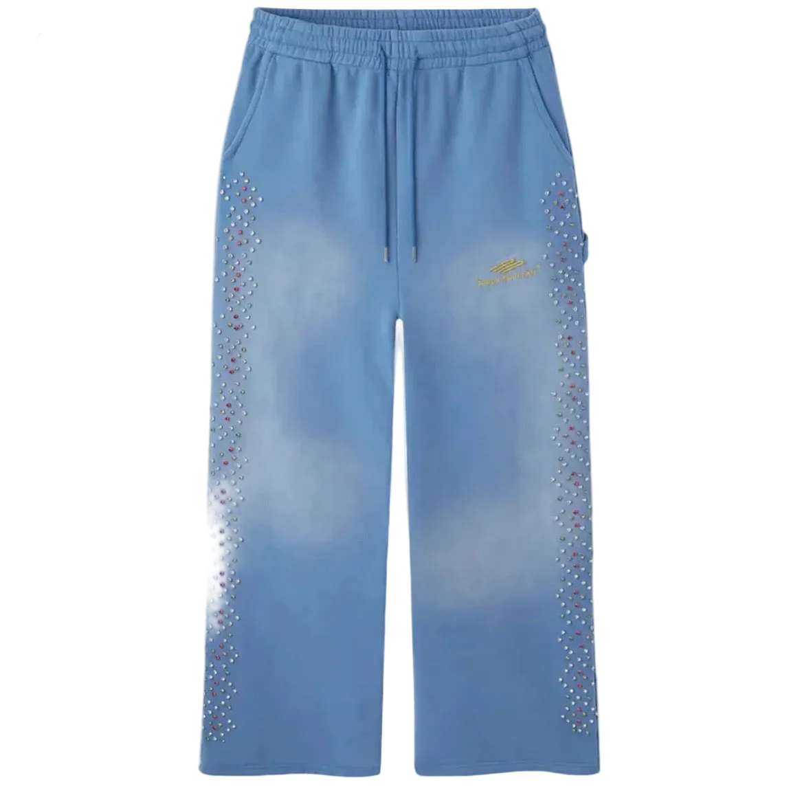 HMDD Crystal Sweatpants Baby Blue