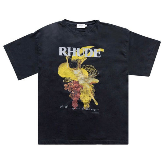 Rhude A Perfect Day Tee Vintage Black