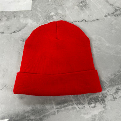 Chrome Hearts Logo Beanie Red