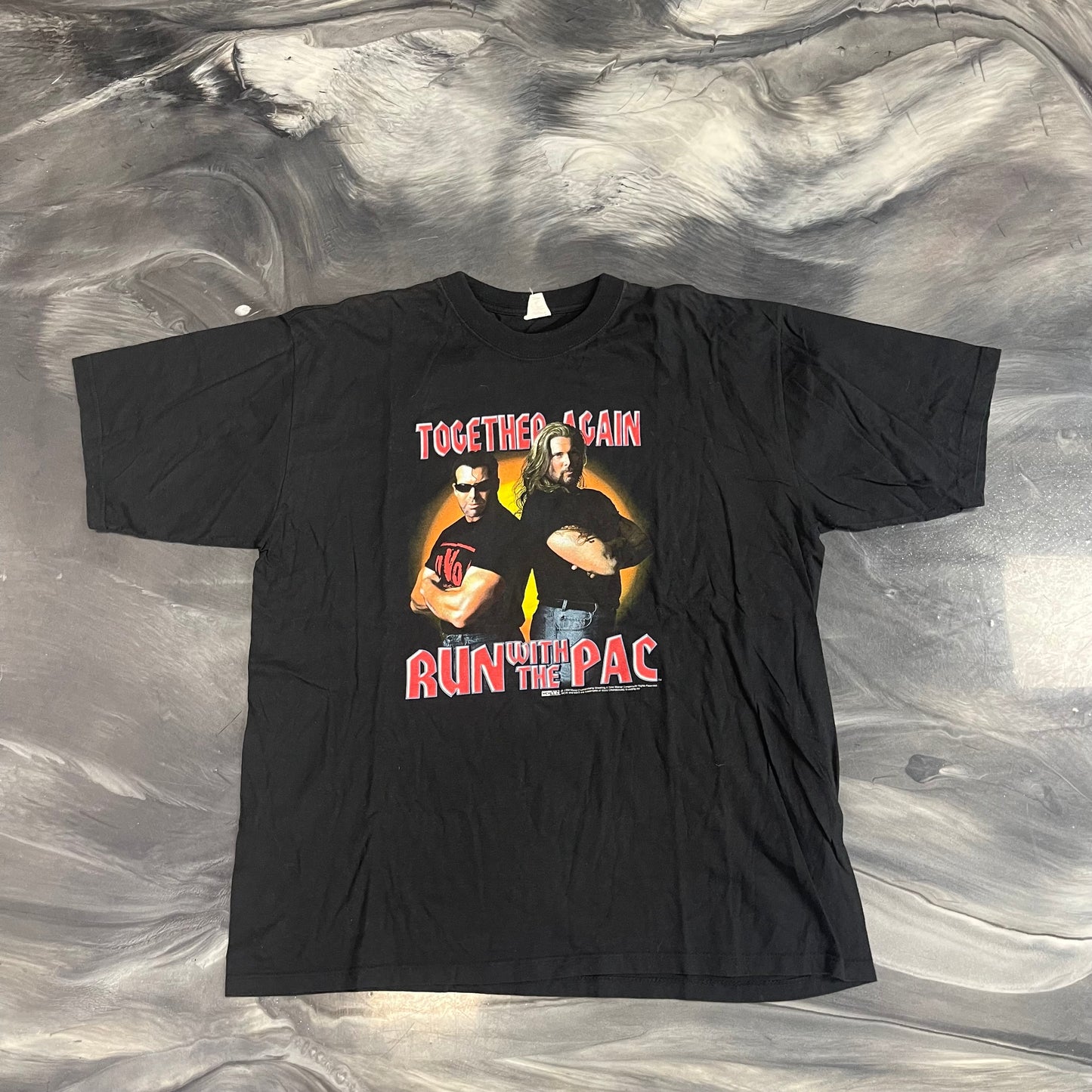 1999 NWO/WCW Scott Hall Kevin Nash "Together Again Run With The Pac"