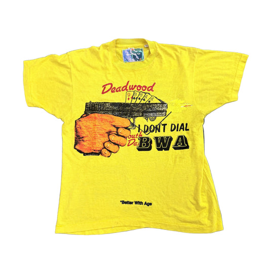 Better With Age Bang Tee Yellow