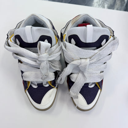 Lanvin Curb Exaggerated Lace-Up Skate Sneaker (USED NO BOX)