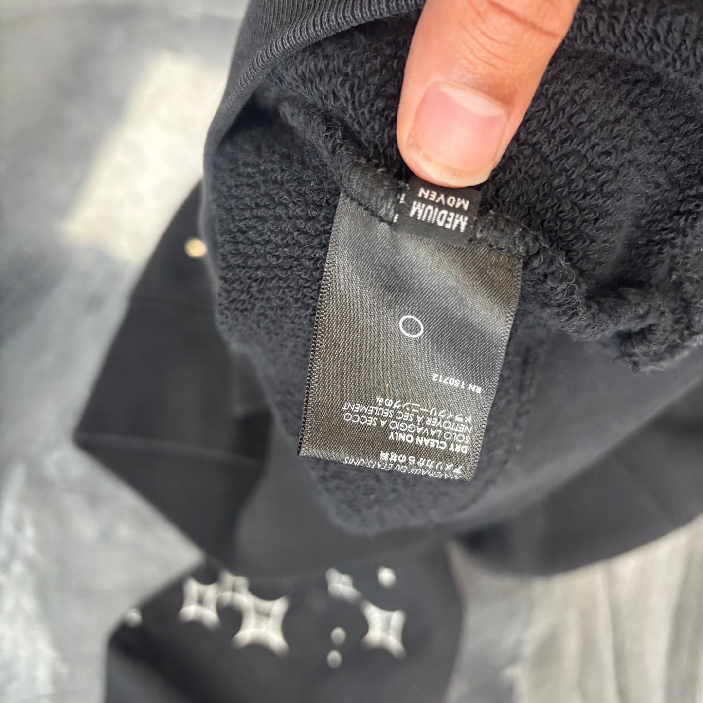 Amiri Paisley Star Crew 'Black'