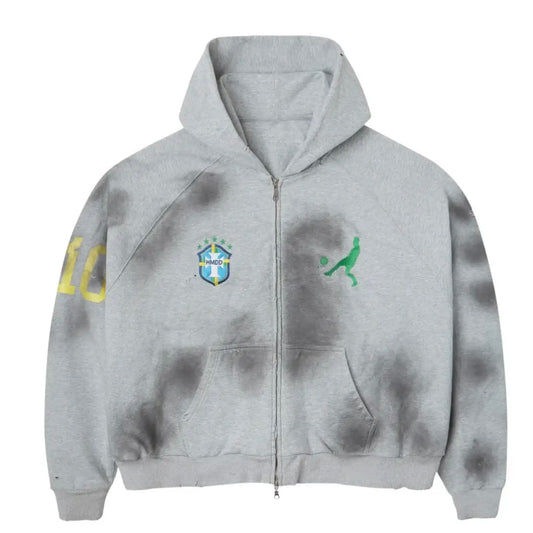 HMDD Grey Brazil Zipup