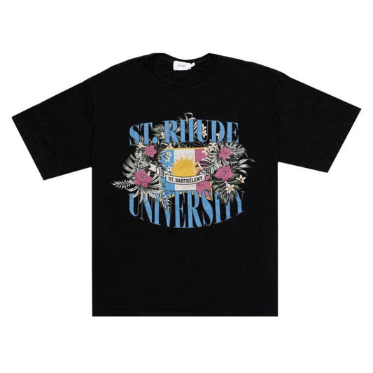 Rhude St. Rhude University Tee Black