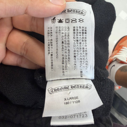 Chrome Hearts Plus Cross Allover Print Horseshoe Logo Hoodie