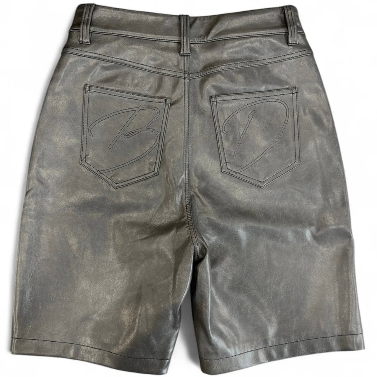 Bottega Desires LEATHER SHORTS