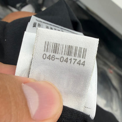 CHROME HEARTS 'BLACK' CANNES TONAL NECK LOGO POCKET TEE