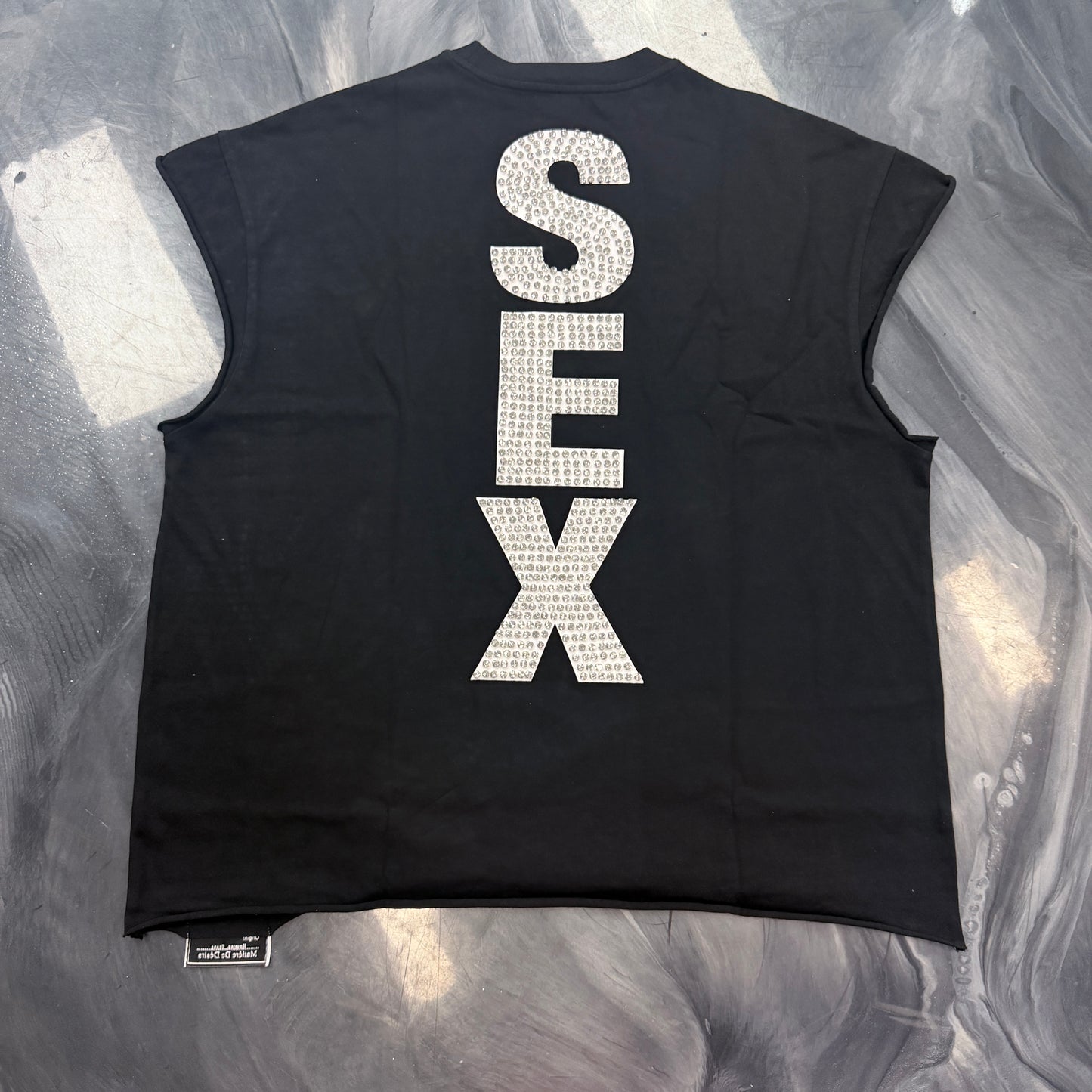 Matiere De Desires Sex Cut Off Black