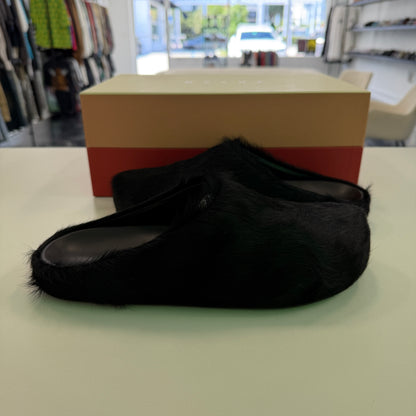 Marni Mule Fussbett Sabot Black (USED)
