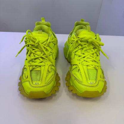 Balenciaga Track Sneaker Clear Sole - Fluo (USED NO BOX)