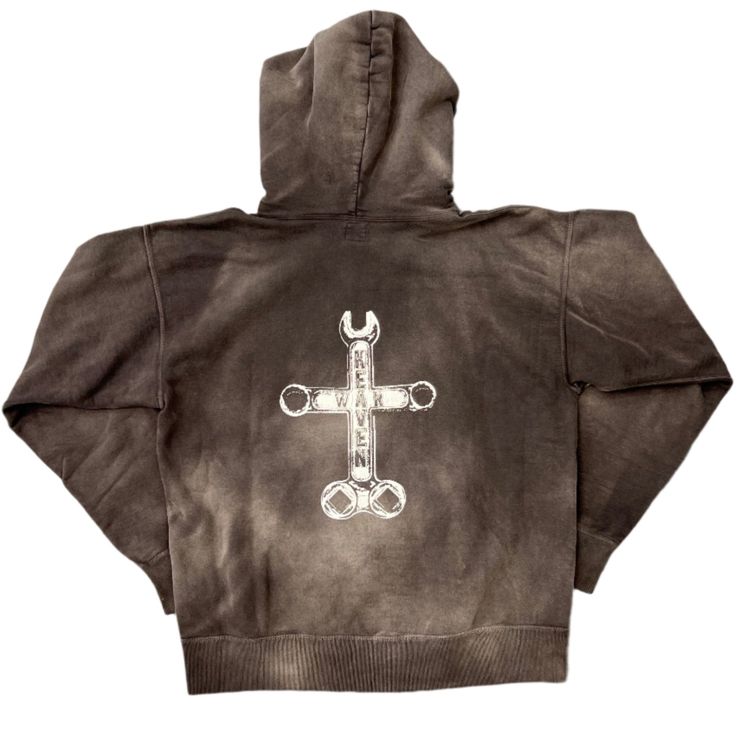 SAINT Mxxxxxx Vintage Acid Wash Spanner Hoodie