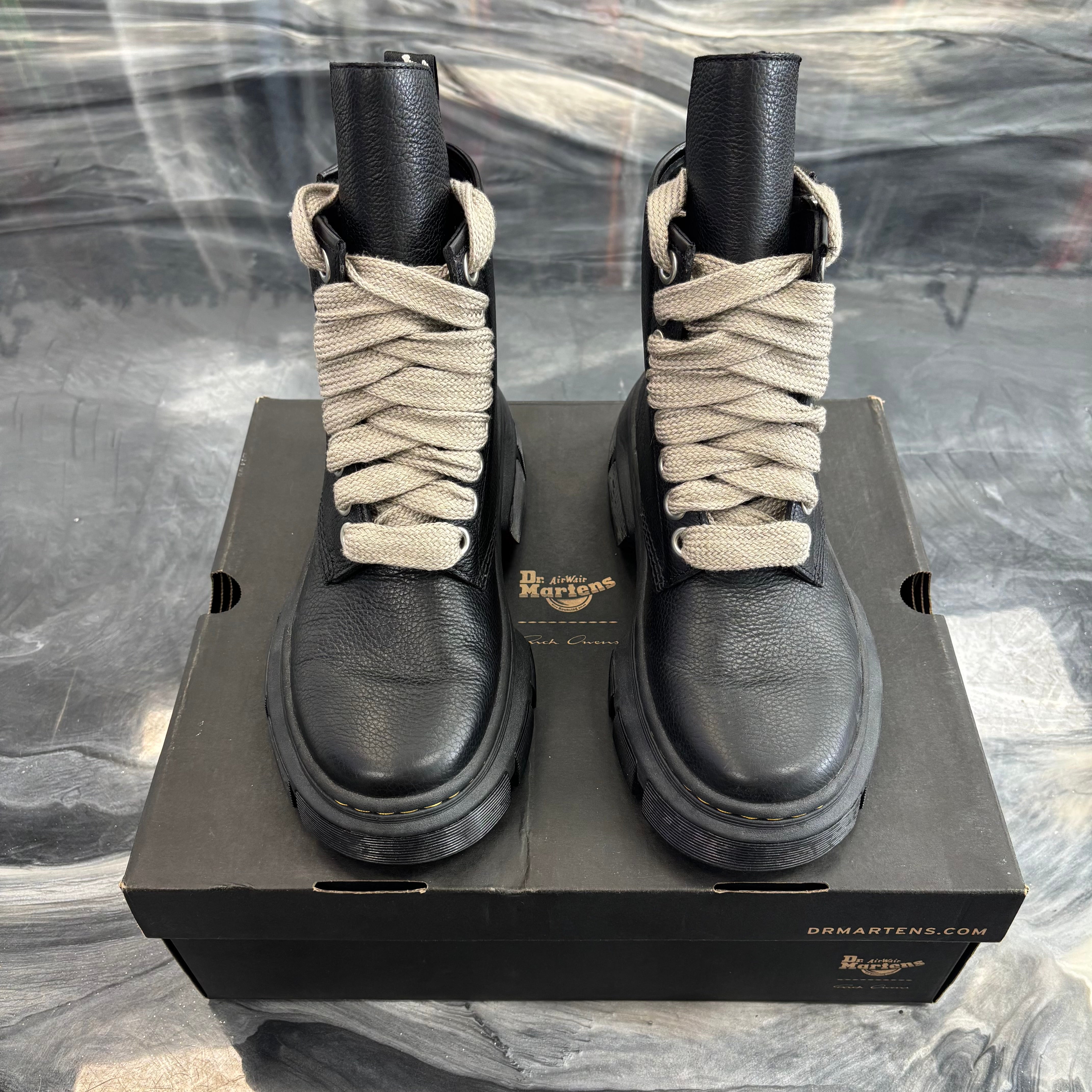 Dr. Martens x Rick Owens 1460 DMXL Jumbo Lace Boots – FTL- Cold