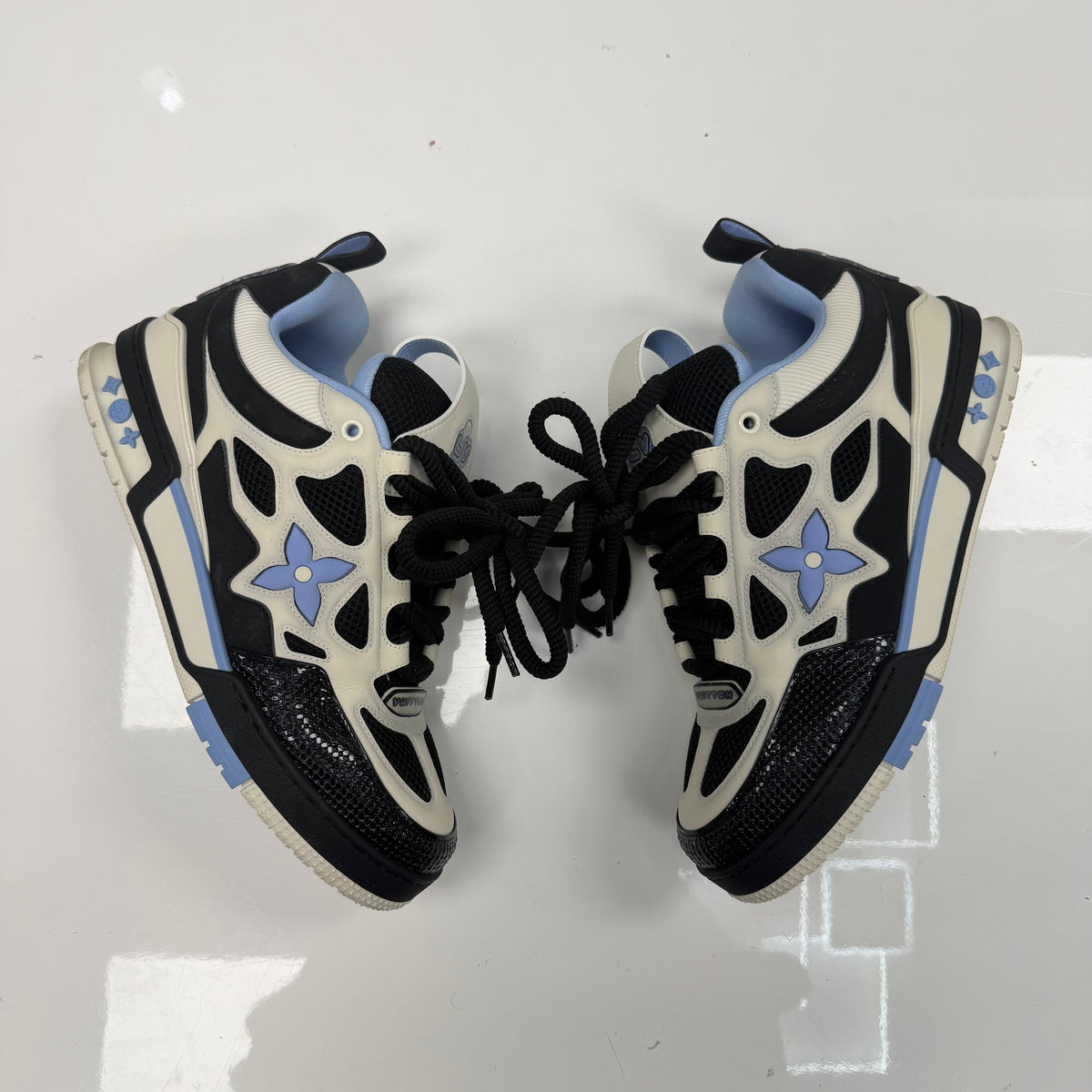 Louis Vuitton LV Skate Sneaker Black White Blue
