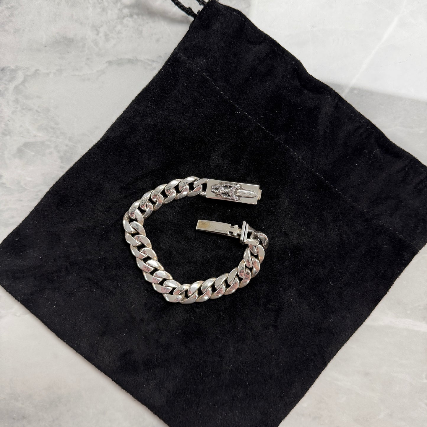Chrome Hearts Mini ID Dagger Bracelet
