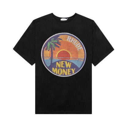 Rhude Sunset Tee Vintage Black