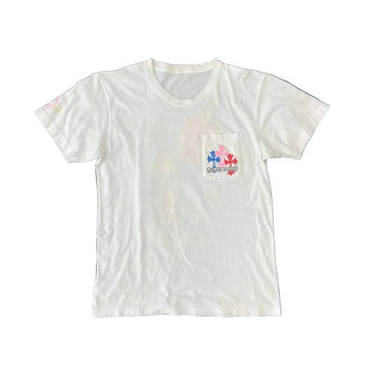 Chrome Hearts Multi-Color Cross Cemetery T-Shirt