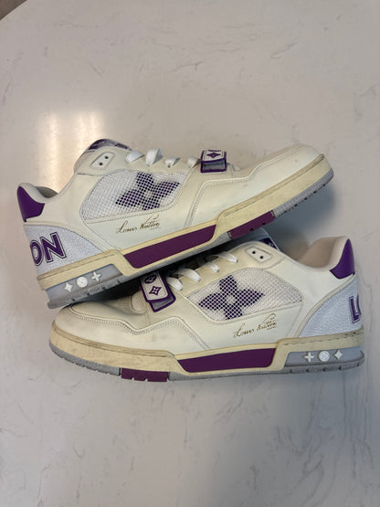 Louis Vuitton Trainer Violet Mesh (USED NO BOX)