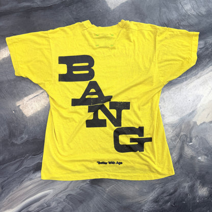 Better With Age Bang Tee Yellow