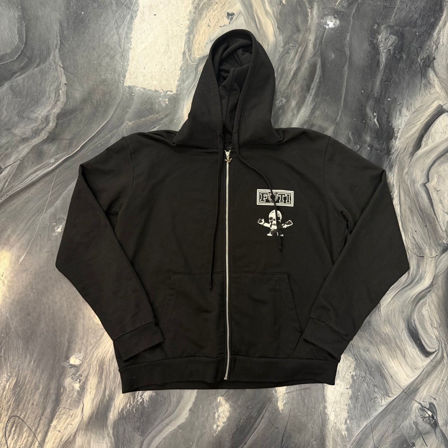 Chrome Hearts Foti Zip Up Hoodie