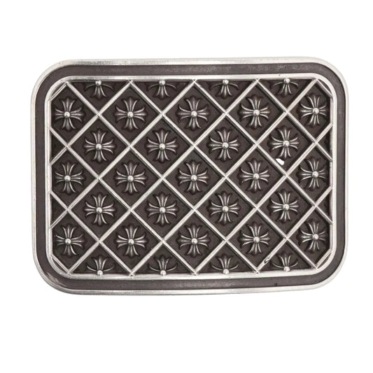 CHROME HEARTS "Math Plus" Cross Belt Buckle