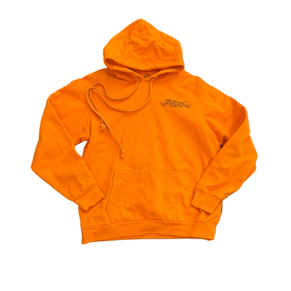 OFF-WHITE x Chrome Hearts 2018 Hoodie Orange/Black